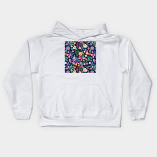 Floral Soft Pattern Kids Hoodie